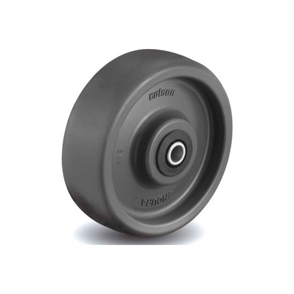 Colson 2 Series Wheel 5.00004.8P5.EN - 4 x 2 Endura Elastomer 1/2 Straight Roller Bearing